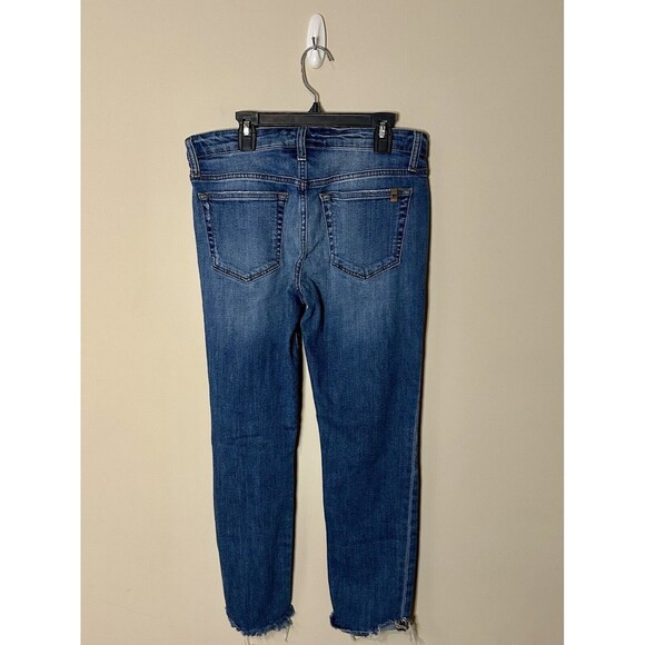 Joe's Jeans Boyfriend Slim Crop Distressed Raw Hem Size 26 EUC!!! - Picture 3 of 5